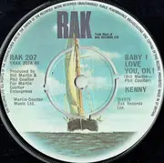 7inch Vinyl Single - Kenny - Baby I Love You, OK!
