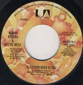 Kenny Rogers - All I Ever Need Is You / (Hey Won't You Play) Another Somebody Done Somebody Wrong Song