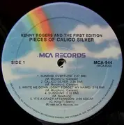 LP - Kenny Rogers & The First Edition - Pieces Of Calico Silver