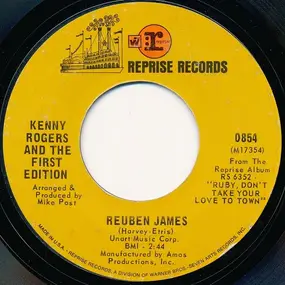 Kenny Rogers - Reuben James / Sunshine