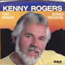 7inch Vinyl Single - Kenny Rogers - This Woman / Buried Treasure