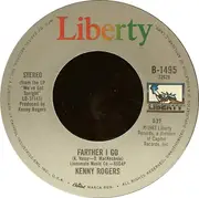 7inch Vinyl Single - Kenny Rogers - All My Life / Farther I Go