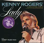 7inch Vinyl Single - Kenny Rogers - Lady / Sweet Music Man