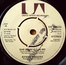 7inch Vinyl Single - Kenny Rogers - She Believes In Me / Morgana Jones