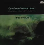 LP - Keno Duke / Jazz Contemporaries - Sense Of Values