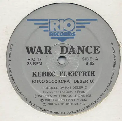Kebekelektrik - War Dance