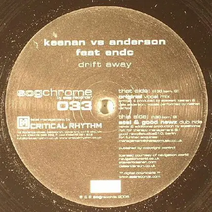 Keenan vs. Anderson Feat ENDC - Drift Away