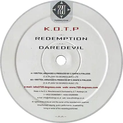 Keepers Of The Peace - Redemption / Daredevil