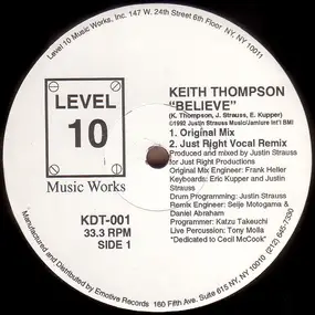 Keith Thompson - Believe