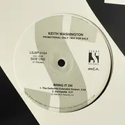 12inch Vinyl Single - Keith Washington - Bring It On