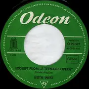 7inch Vinyl Single - Keith West / Mark Wirtz Orchestra - Excerpt From 'A Teenage Opera' / Theme From 'A Teenage Opera' - Orange Sleeve