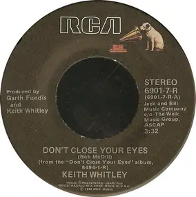 Keith Whitley - Don't Close Your Eyes