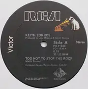12inch Vinyl Single - Keith Zorros - Too Hot To Stop The Rock