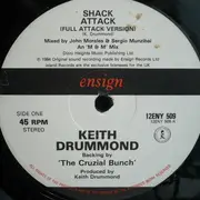 12inch Vinyl Single - Keith Drummond , Backing By The Cruzial Bunch - Shack Attack
