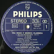 LP - Keith Emerson With The Nice - Tra Rock E Musica Classica