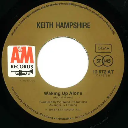 Keith Hampshire - Sitting In The Park
