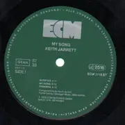 LP - Keith Jarrett - My Song - original ECM