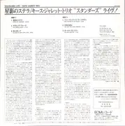 LP - Keith Jarrett Trio - Standards Live - + Obi, insert