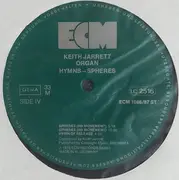 Double LP - Keith Jarrett - Hymns - Spheres - Gatefold
