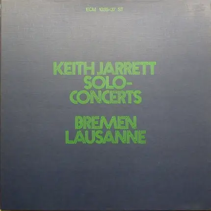 Keith Jarrett - Solo-Concerts Bremen Lausanne