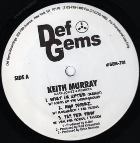 Keith Murray - Rare Joints & Remixes