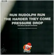 12inch Vinyl Single - Keith Richards - Run Rudolph Run - Red & Black Splatter Vinyl