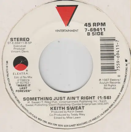 Keith Sweat - Something Just Ain't Right
