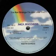 LP - Keith Sykes - I'm Not Strange I'm Just Like You