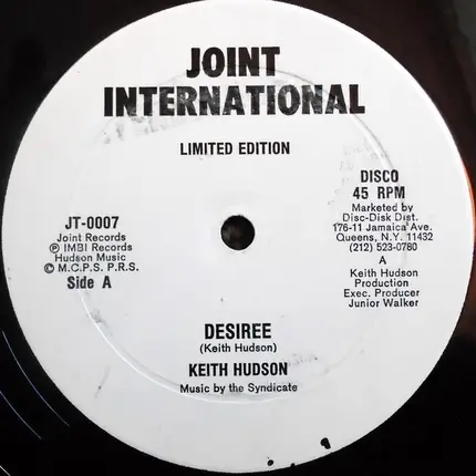 Keith Hudson - Desiree