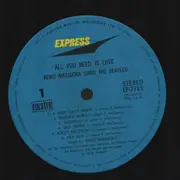 LP - Keiko Matsuoka - All You Need Is Love / Keiko Matsuoka Sings The Beatles Vol.1 - + Insert