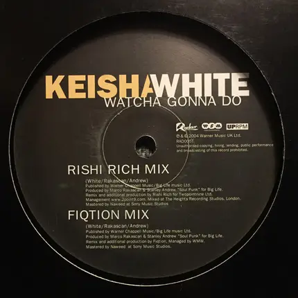Keisha White - Watcha Gonna Do