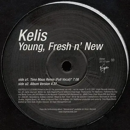 Kelis - Young, Fresh N' New