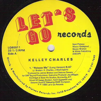 Kelley Charles, Kelly Charles - Release Me