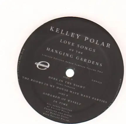 Kelley Polar - Love songs of the hanging gardens - limited edition album Sampler Vol. 2