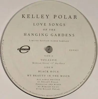 Kelley Polar - Love Songs of the Hanging Gardens