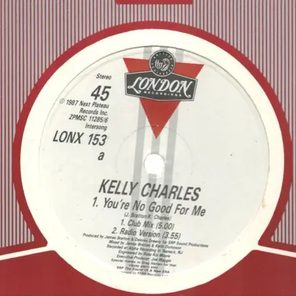 Kelly Charles - You're No Good For Me