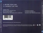 CD Single - Kelly Clarkson - Before Your Love / A Moment Like This