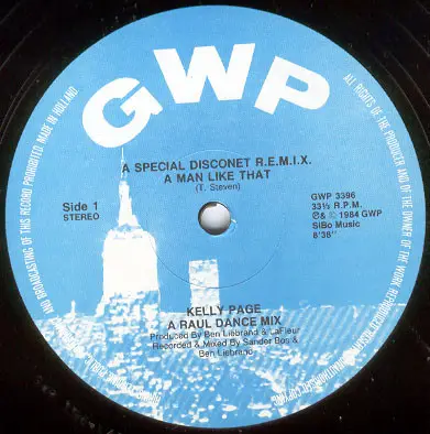 Kelly Page - A Man Like That (Disconet Remix)