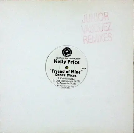 Kelly Price - Friend Of Mine (Dance Mixes)