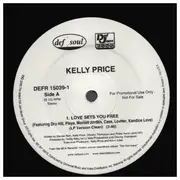 12inch Vinyl Single - Kelly Price - Love Sets You Free