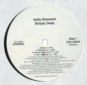 Kelly Rowland - Simply Deep