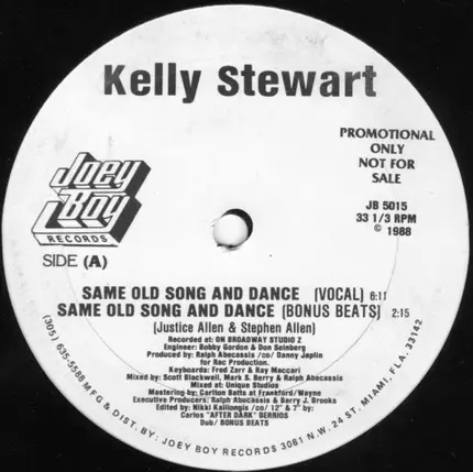Kelly Stewart - Same Old Song And Dance