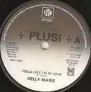 7inch Vinyl Single - Kelly Marie - Feels Like I'm In Love - Solid Centre