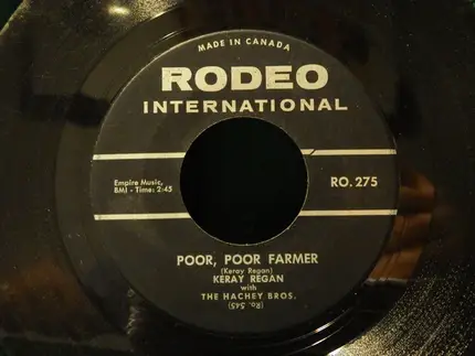 Keray Regan with The Hachey Brothers - Poor Poor Farmer / The Great Lord's Prayer