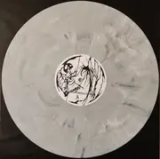 12inch Vinyl Single - Kêres - Flaming Ash - Grey, White, Black Marbled Vinyl, 180g, Insert