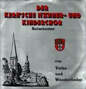 LP - Kern´scher Männer - und Kinderchor Salmünster - Volks und Wanderlieder - Gatefold