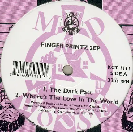 Kerri Chandler - Finger Printz 2 EP.