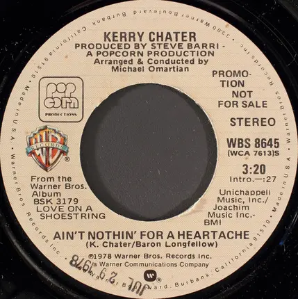 Kerry Chater - Ain't Nothin' For A Heartache