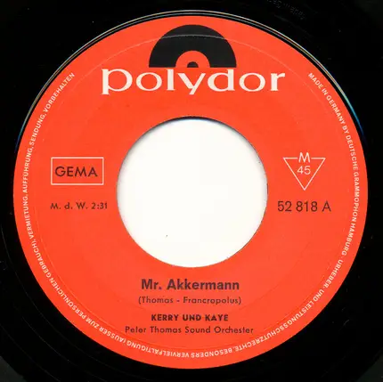 Kerry & Kaye - Mr. Akkermann