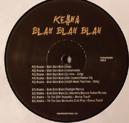 Kesha - Blah Blah Blah